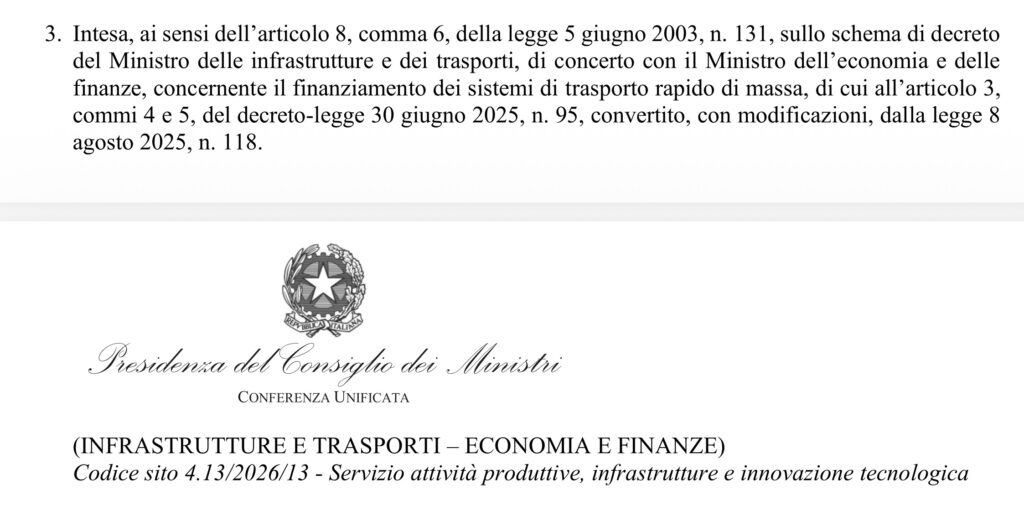 Il punto all'ordine del giorno della Conferenza unificata di giovedì 21 maggio