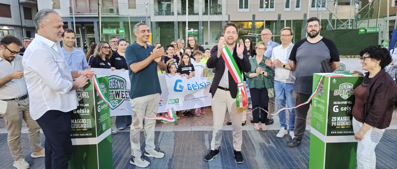 Seregno 2026 Seregno Sport Week inaugurazione