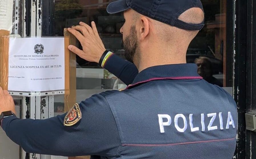 Il provvedimento del questore, bar di Monza chiuso per sette giorni