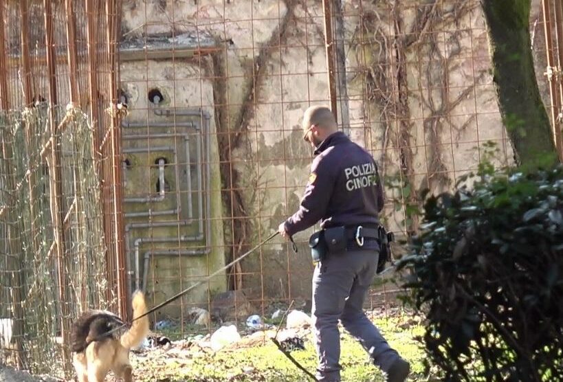 L'unità cinofila della Polizia di Stato