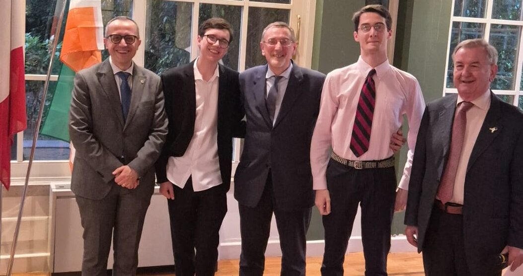 La cerimonia dei Lions club Corona Ferrea