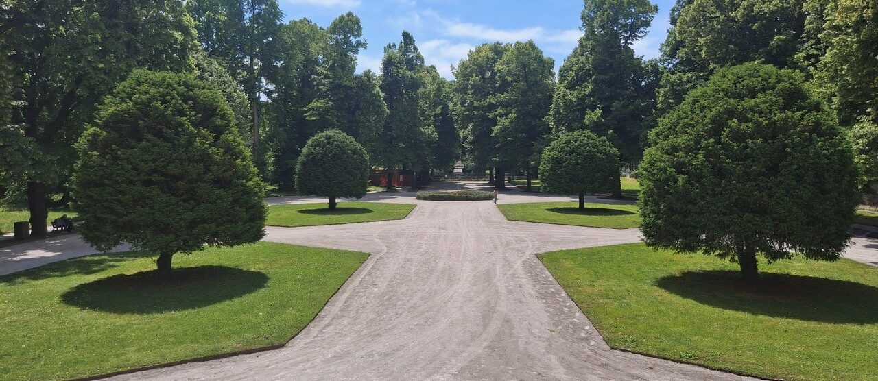 Il Piccolo parterre della Villa reale di Monza