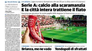Il Cittadino prima_Monza 28 maggio