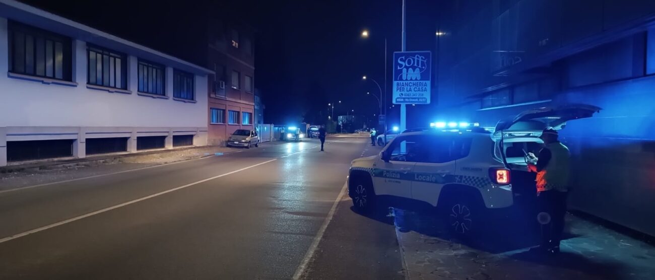 Polizia locale di Meda controlli