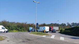 Solaro corso Europa dove nascerà la rotatoria