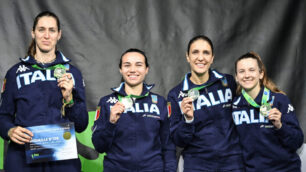 Scherma Campionati Europei Francia Arianna Errigo Dream Team fioretto - foto Augusto Bizzi/Federscherma