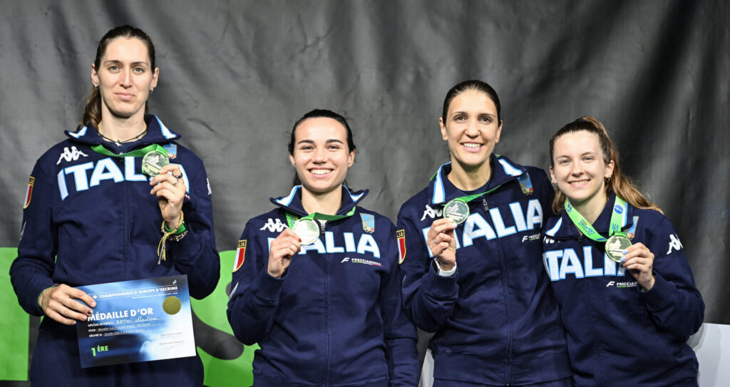 Scherma Campionati Europei Francia Arianna Errigo Dream Team fioretto - foto Augusto Bizzi/Federscherma
