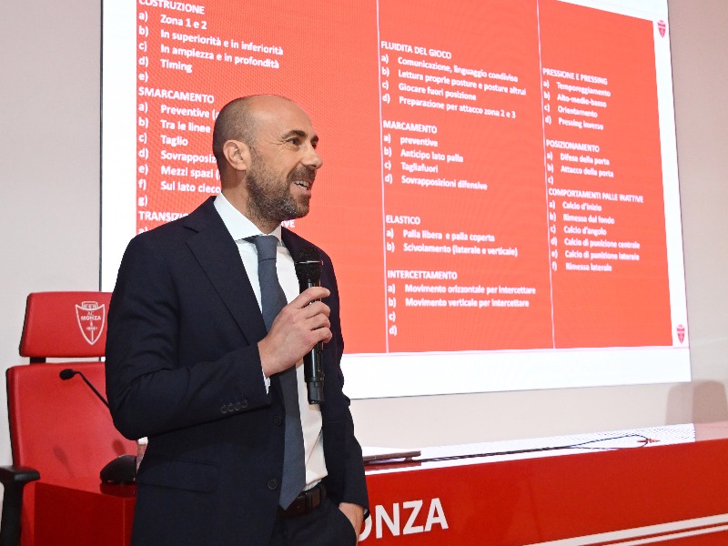 Ac Monza conferenza stampa Monza Drive Beckett Layne Ventures Francesco Vallone
