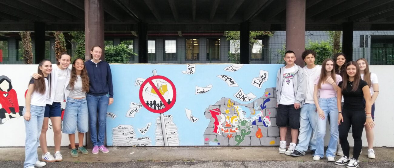 Desio Il Murale dedicato al rispetto