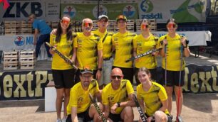 Lissone Skiroll 2026 Gruppo atleti a Sgonico