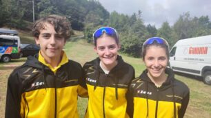 Lissone Skiroll da sinistra Mariani Crippa Forzatti Arianna