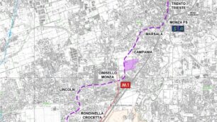 Metropolitana M5 a Monza prolungamento