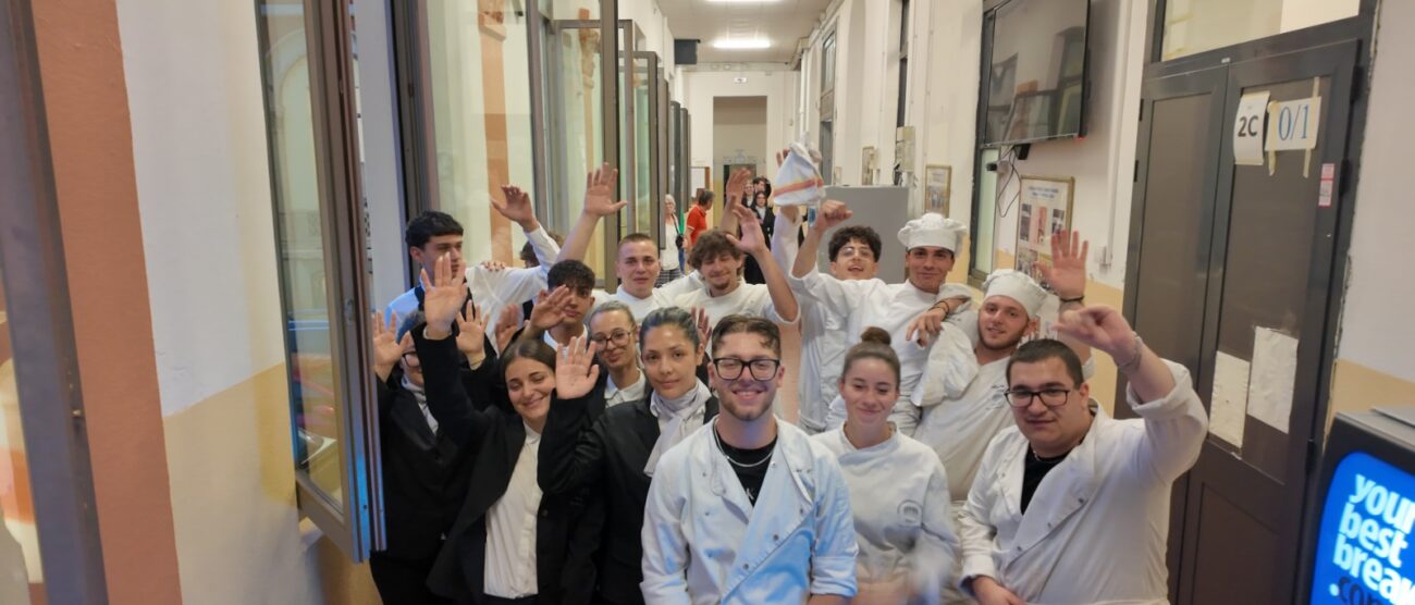 Monza show cooking scuola Olivetti