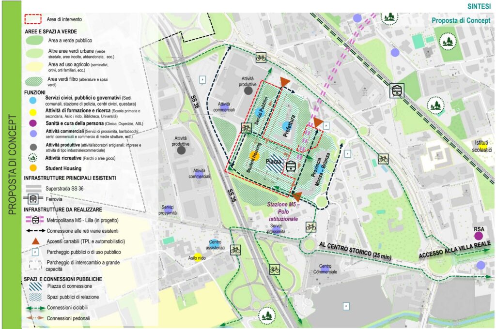 Masterplan ex Caserma IV Novembre a Monza