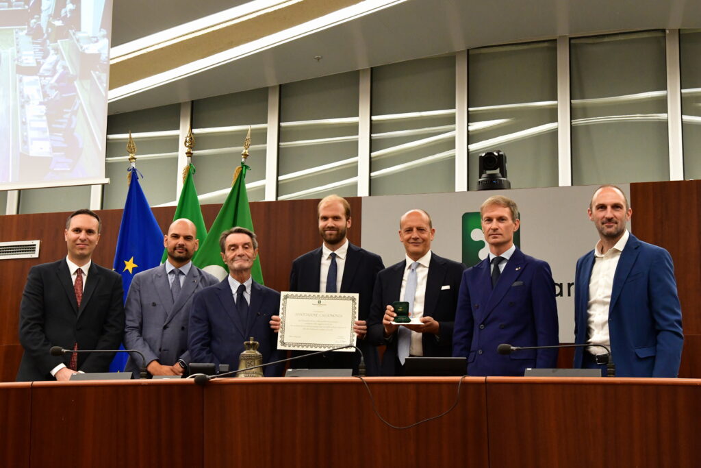 Regione Lombardia premiazione consiglio regionale Ac Monza