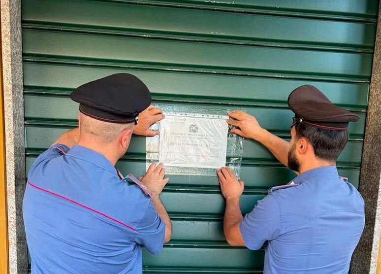 Sala giochi chiusa per sette giorni ad Arcore