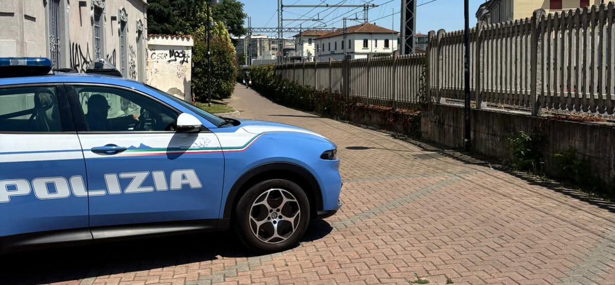 Una pattuglia della Squadra Volante della Polizia di Stato
