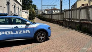 Una pattuglia della Squadra Volante della Polizia di Stato