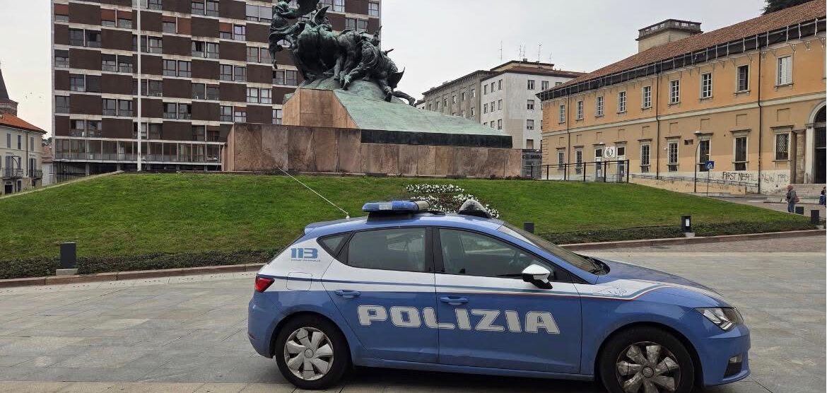 La polizia di Stato di Monza