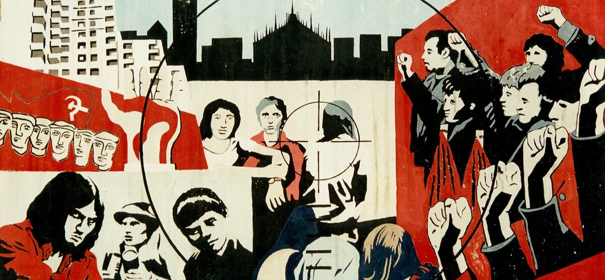 Fausto e Iaio murales in via Mancinlelli a MIlano - dal sito per Fausto e Iaio