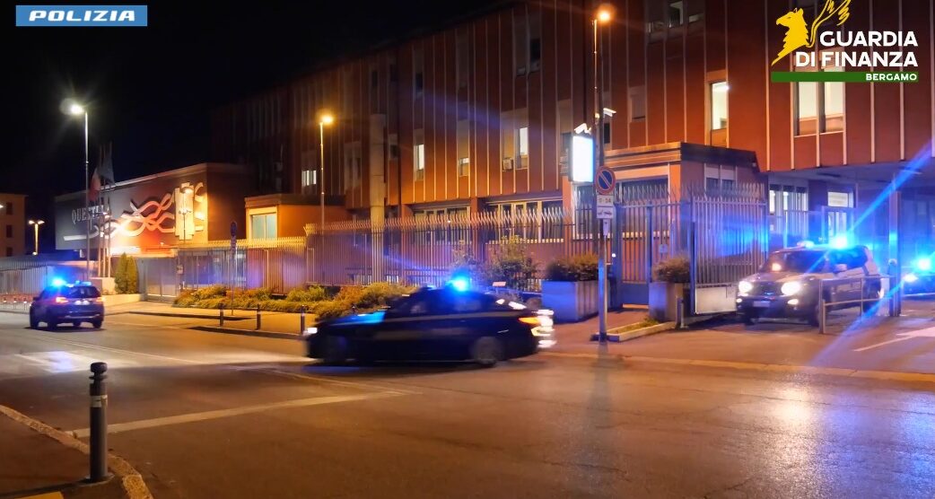 Operazione della Finanza e della Squadra Mobile di Bergamo