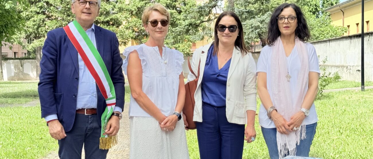 La presentazione dell'accordo per il parco di via Fratelli Cervi a Desio