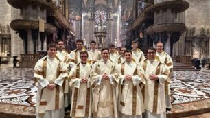 I dodici nuovi preti ordinati in Duomo a Milano