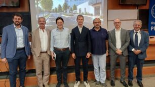 La presentazione dei lavori di potenziamento dell'ospedale di Desio