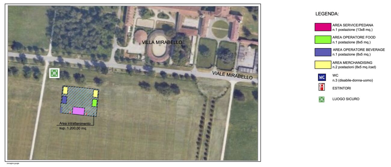 L'ipotesi di Chill zone della Reggia di Monza