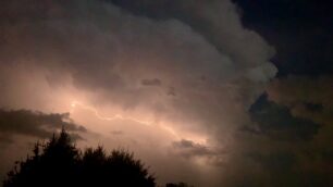 Meteo Brianza fulmine
