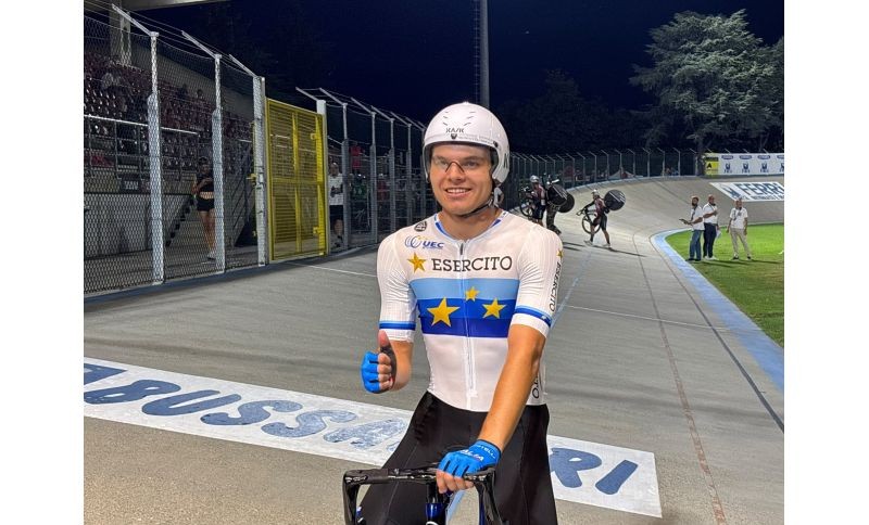 Ciclismo 2026 Fiorin Matteo a Fiorenzuola (Foto Federciclismo)