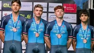Ciclismo 2026 I.Mosè Borghi Pelizzoni Salus Seregno nel quartetto azzurro