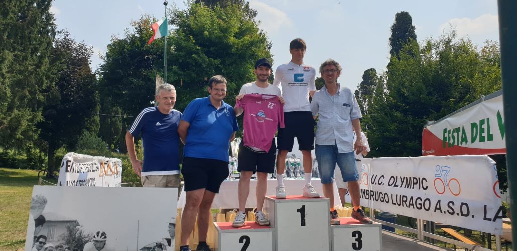 Ciclismo 2026 Soldarini sul gradino più alto podio Lurago d'Erba