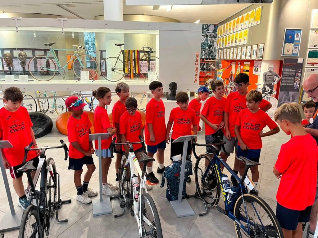 Ciclismo giovanile 2026 Giovani Velo Club Sovico al Museo del Ciclismo al Ghisallo