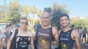 Lissone Triathlon 2026: Elia Finazzo, Luca Giorgini, Simone Piantadosi a Napoli