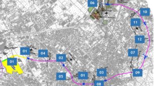 Monza cantieri Metropolitana M5