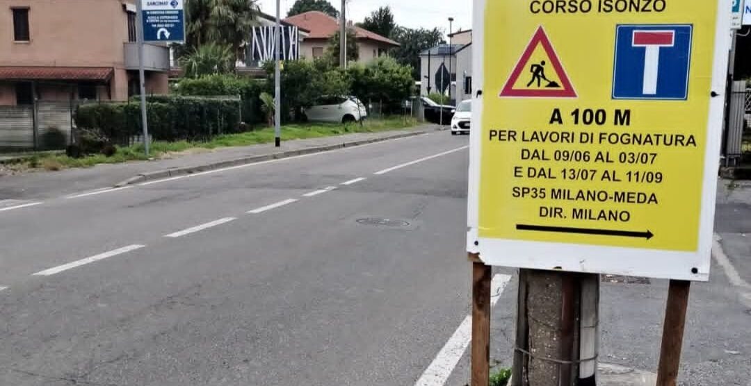 Viabilità corso Isonzo Seveso
