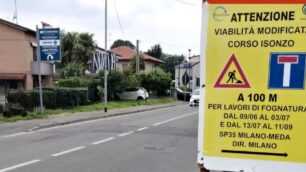 Viabilità corso Isonzo Seveso