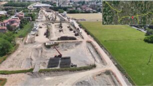 Macherio Pedemontana cantiere galleria