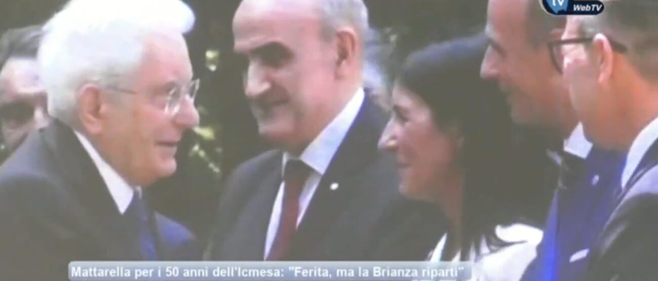 Sergio Mattarella a Seveso per i 50 anni della diossina Icmesa