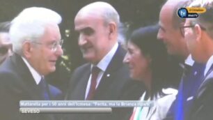 Sergio Mattarella a Seveso per i 50 anni della diossina Icmesa