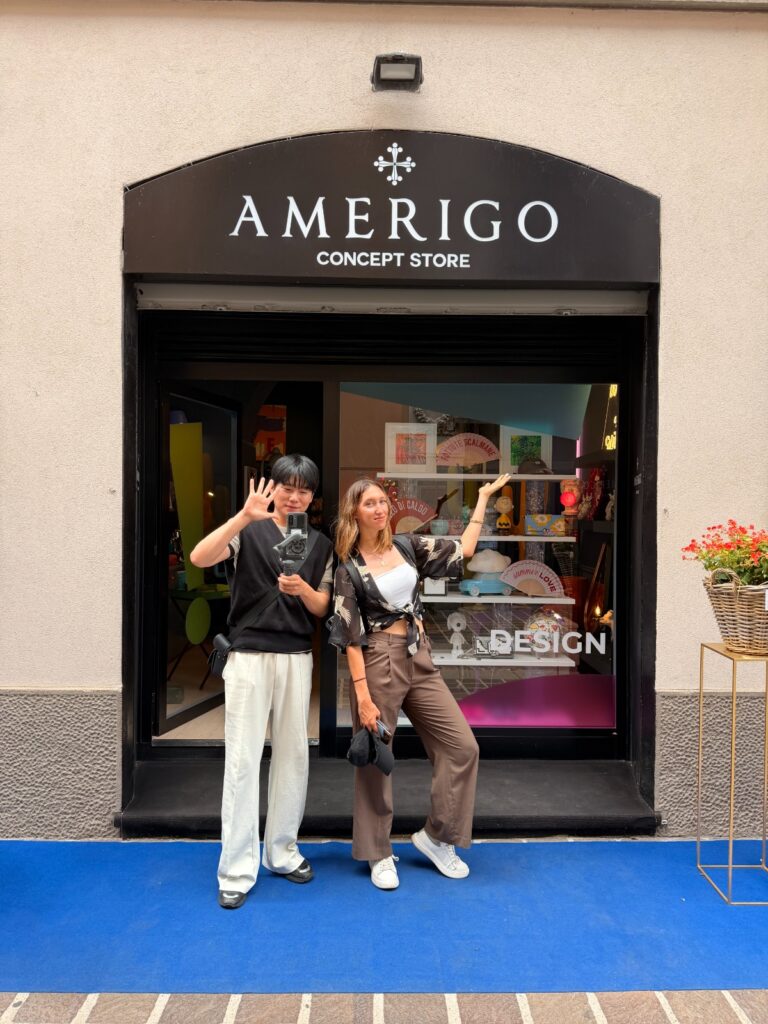 Monza Amerigo Corea vetrina