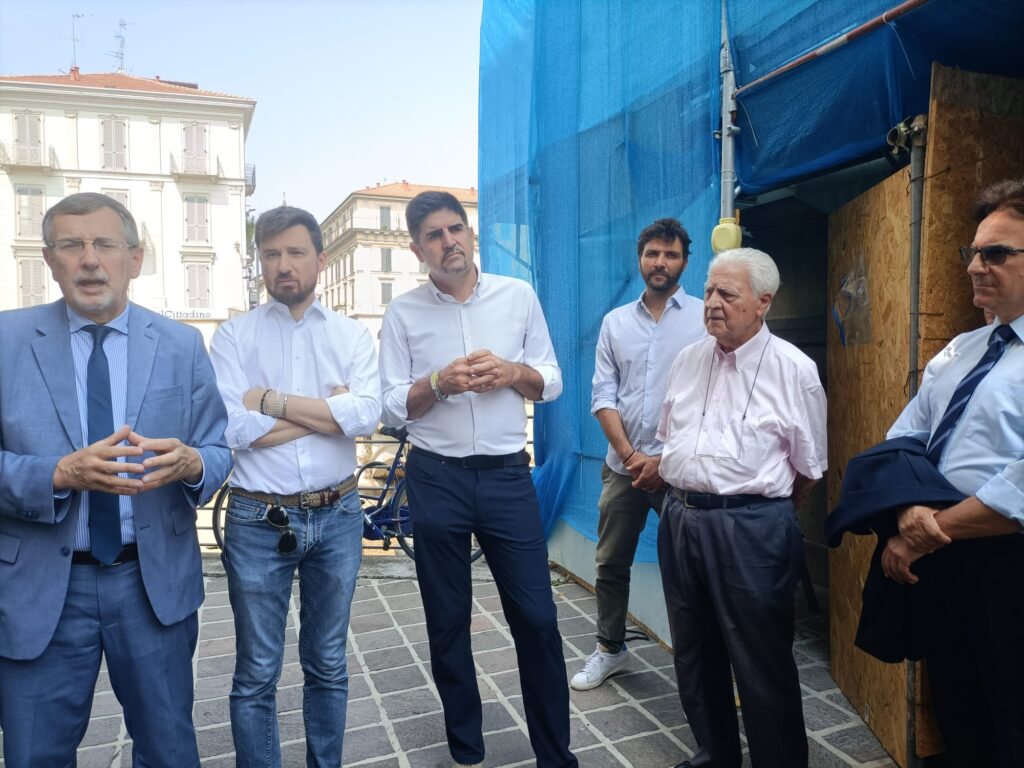 Monza Leone ponte dei leoni sopralluogo