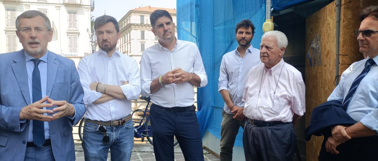 Monza Leone ponte dei leoni sopralluogo