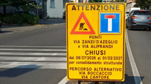 Monza chiusura ponti deviazioni