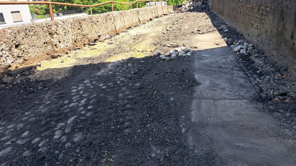 Monza lavori ponte via Aliprandi