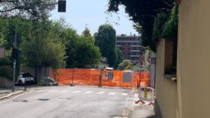 Monza lavori ponte via Zanzi