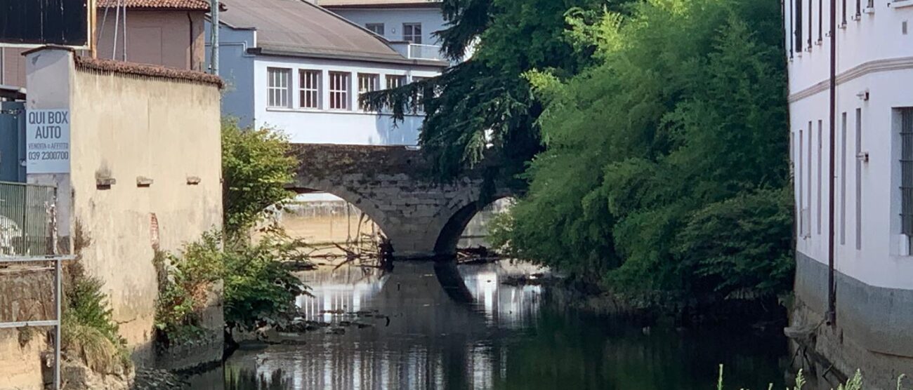 Monza ponte via Aliprandi Lambro