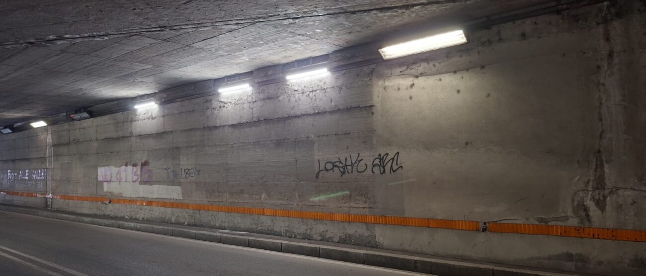 Monza sottopasso via Rota