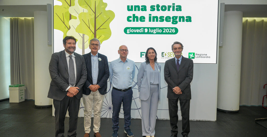 Regione Convegno 50 anni incidente diossina sindaci Desio Cesano Maderno Seveso con assessore Maione e presidente Fontana